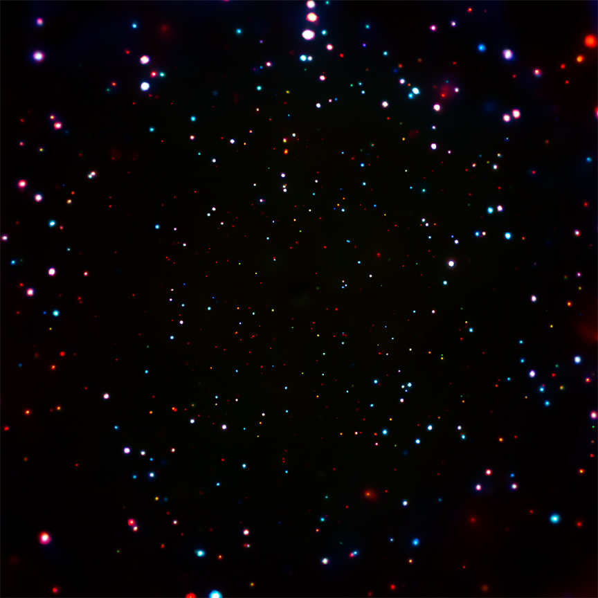 Deepest-Ever X-Ray Image of Space Captures Countless Black Holes